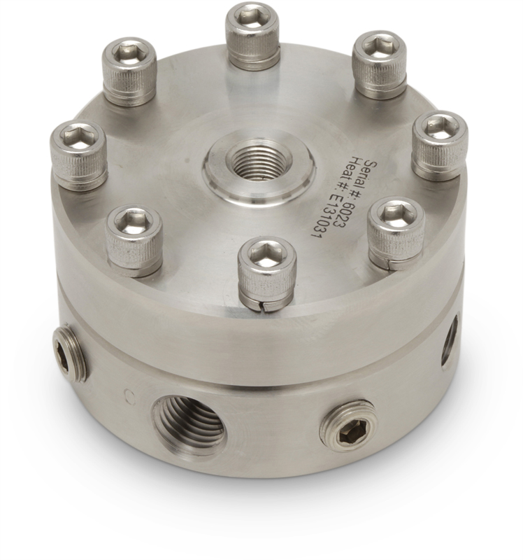 H6PF2 High Pressure Back Pressure Regulator Equilibar