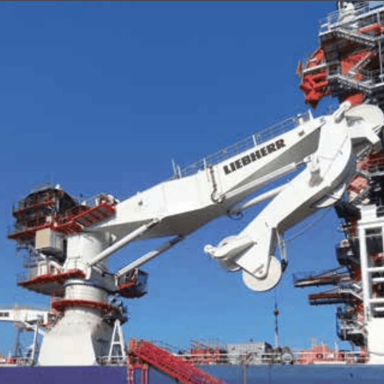 Ram luffing knuckle boom cranes RLK Equipinc