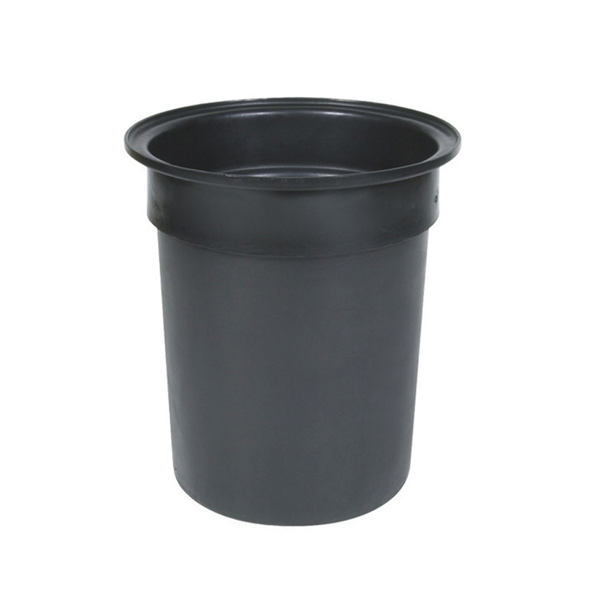 115L Plastic Bucket Poly Drum Black