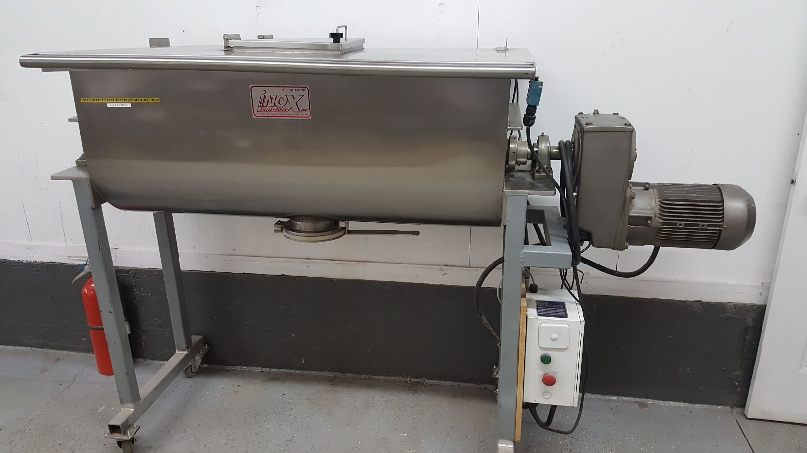 Ribbon Blender INOX Horizontal Mixer Equipack