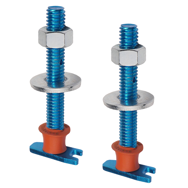 BIG FOOT BOLTS LLC 040232235825 NO SPIN TOILET FLANGE BOLTS (1 PR