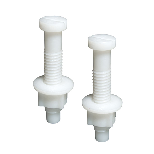 DANCO 40552 NYLON TOILET SEAT HINGE BOLT SET Equiparts