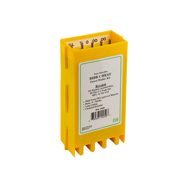 EQUIPRO BEVELED WASHER KIT (192 PC) Equiparts