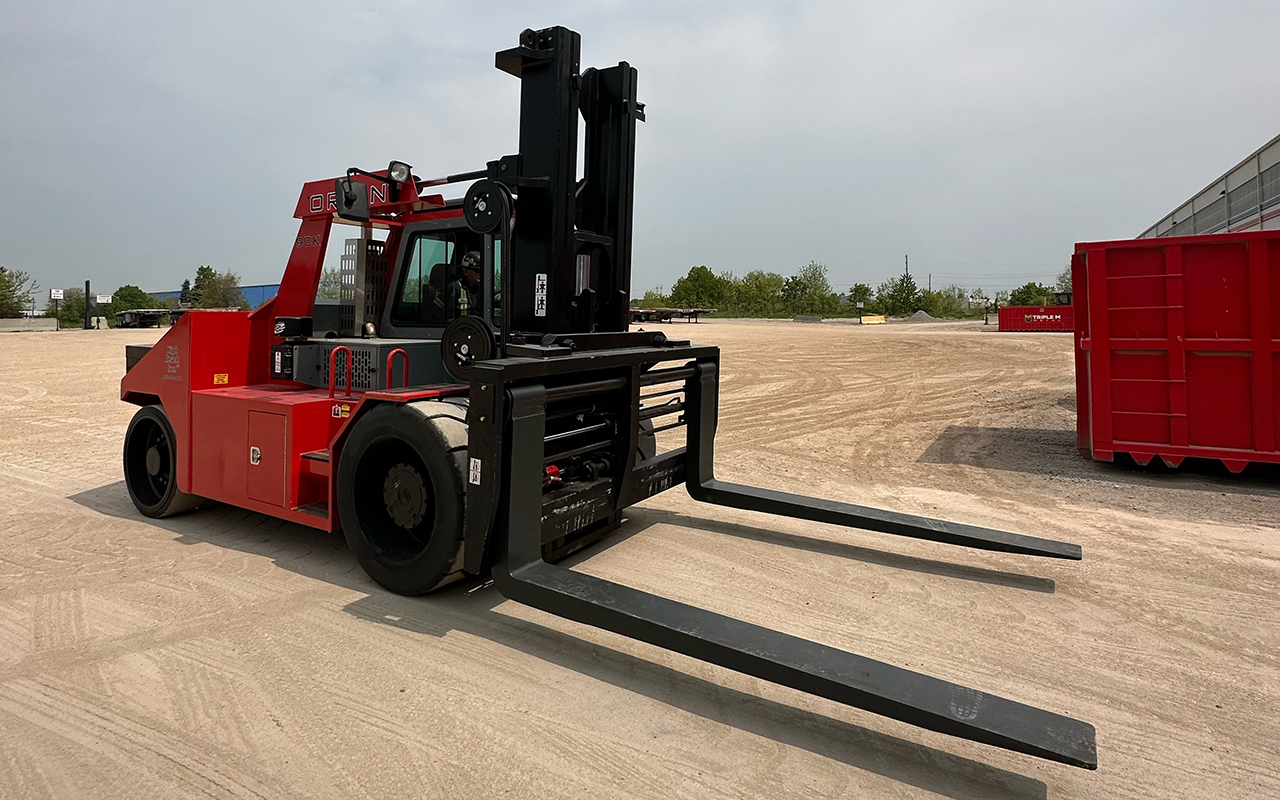 High Reach finds its niche with Orion forklift trucks Equipment Journal