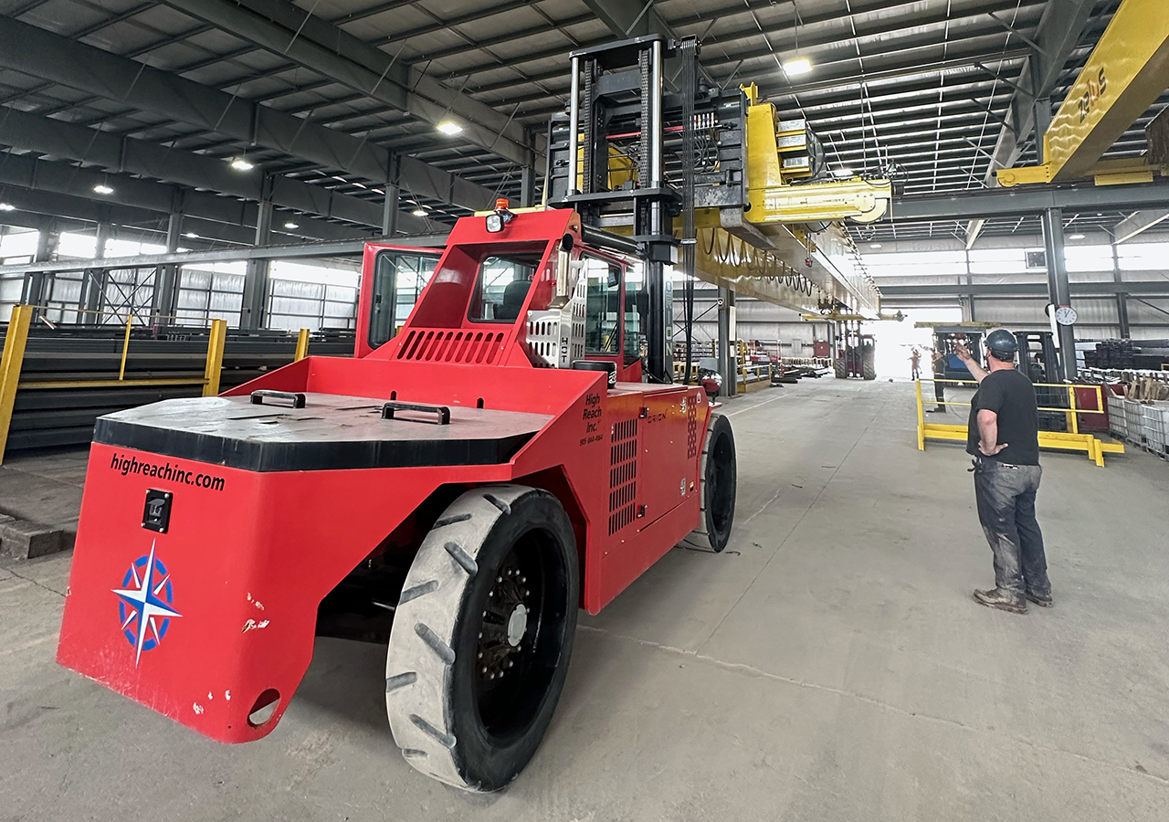 High Reach finds its niche with Orion forklift trucks Equipment Journal