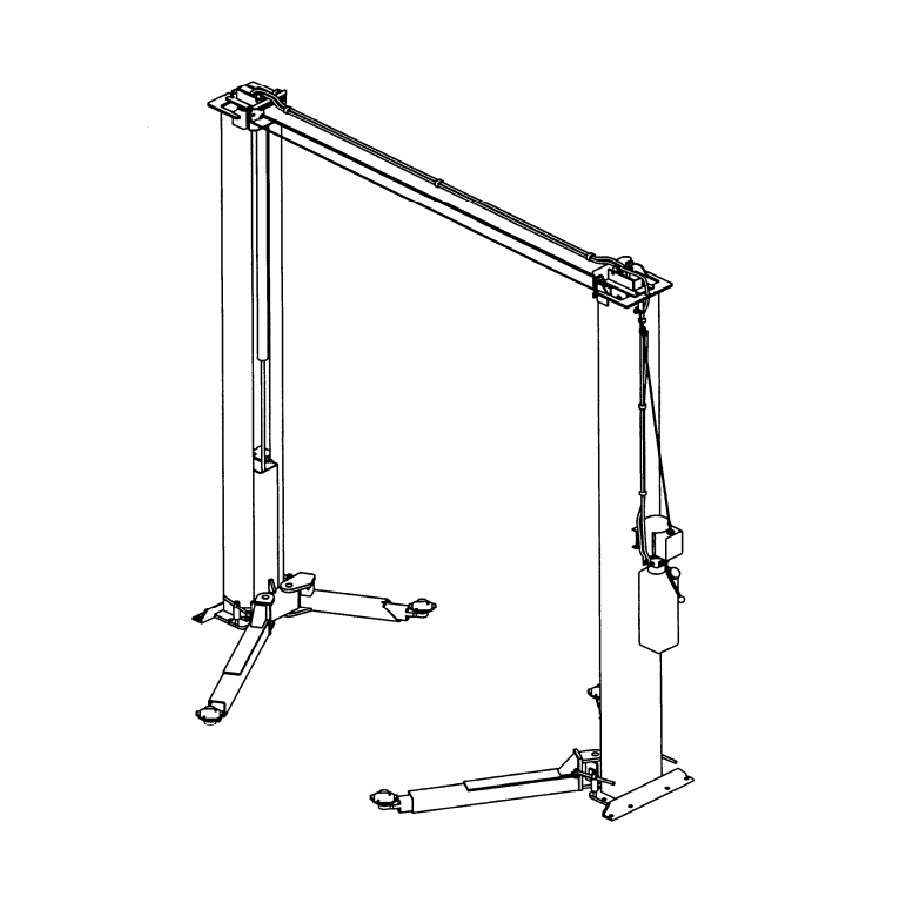 Forward 2 post lift replacement parts Equipment Parts Canada