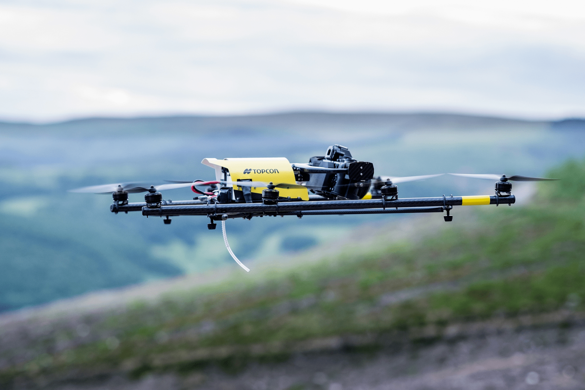 Topcon debuts the Falcon 8, a rotary wing drone for mass