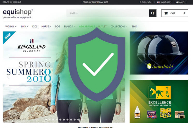 Why is shopping at safe? Equestrian Shop