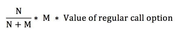Stock Warrant Value Calculator STOCKOC