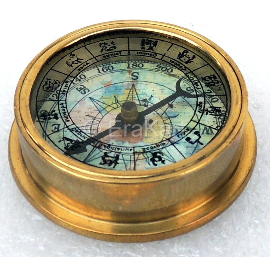 Buy Nautical Brass antique Open Face Compasses Online sale at erakart.