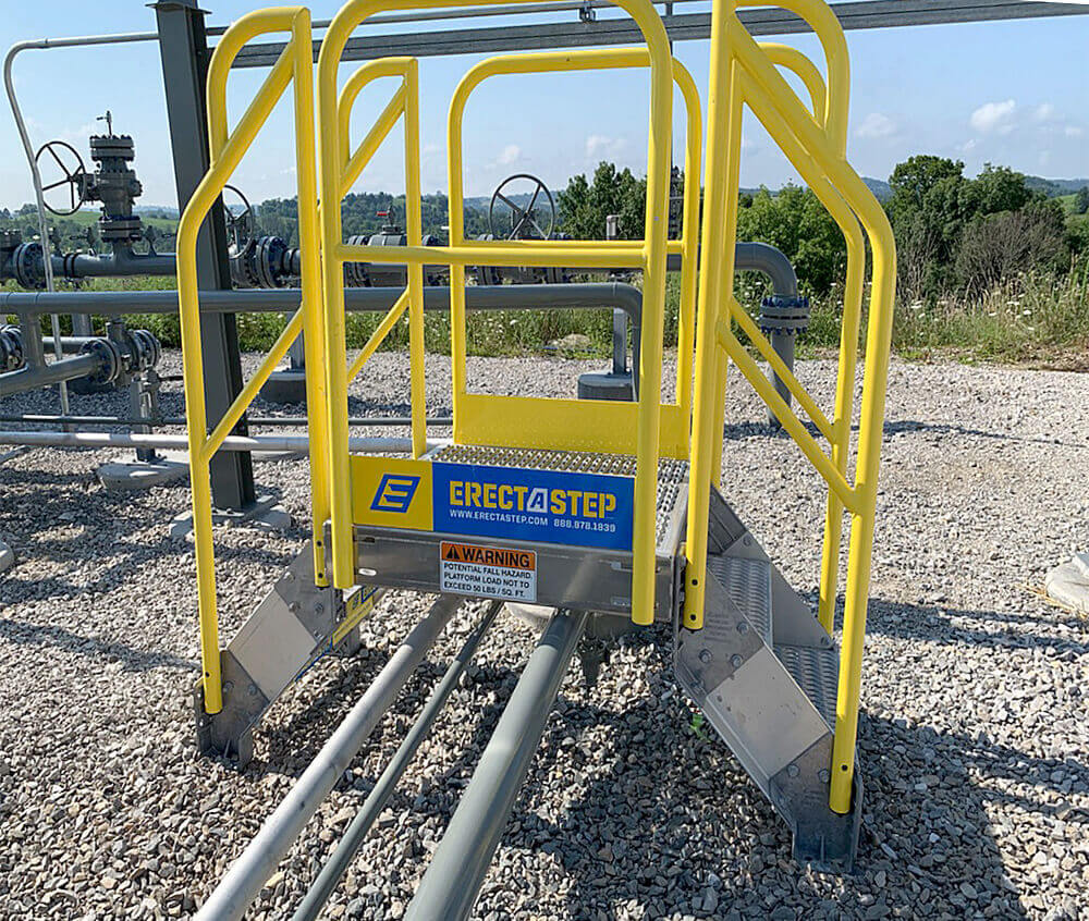 ErectaStep Crossover Metal Stairs ErectaStep
