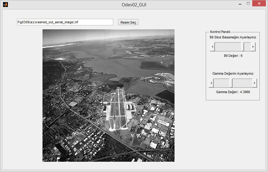 Matlab G??r??nt?? ????leme Bit Slice Plane ve Gamma D??zeltme M.Eren ??elik