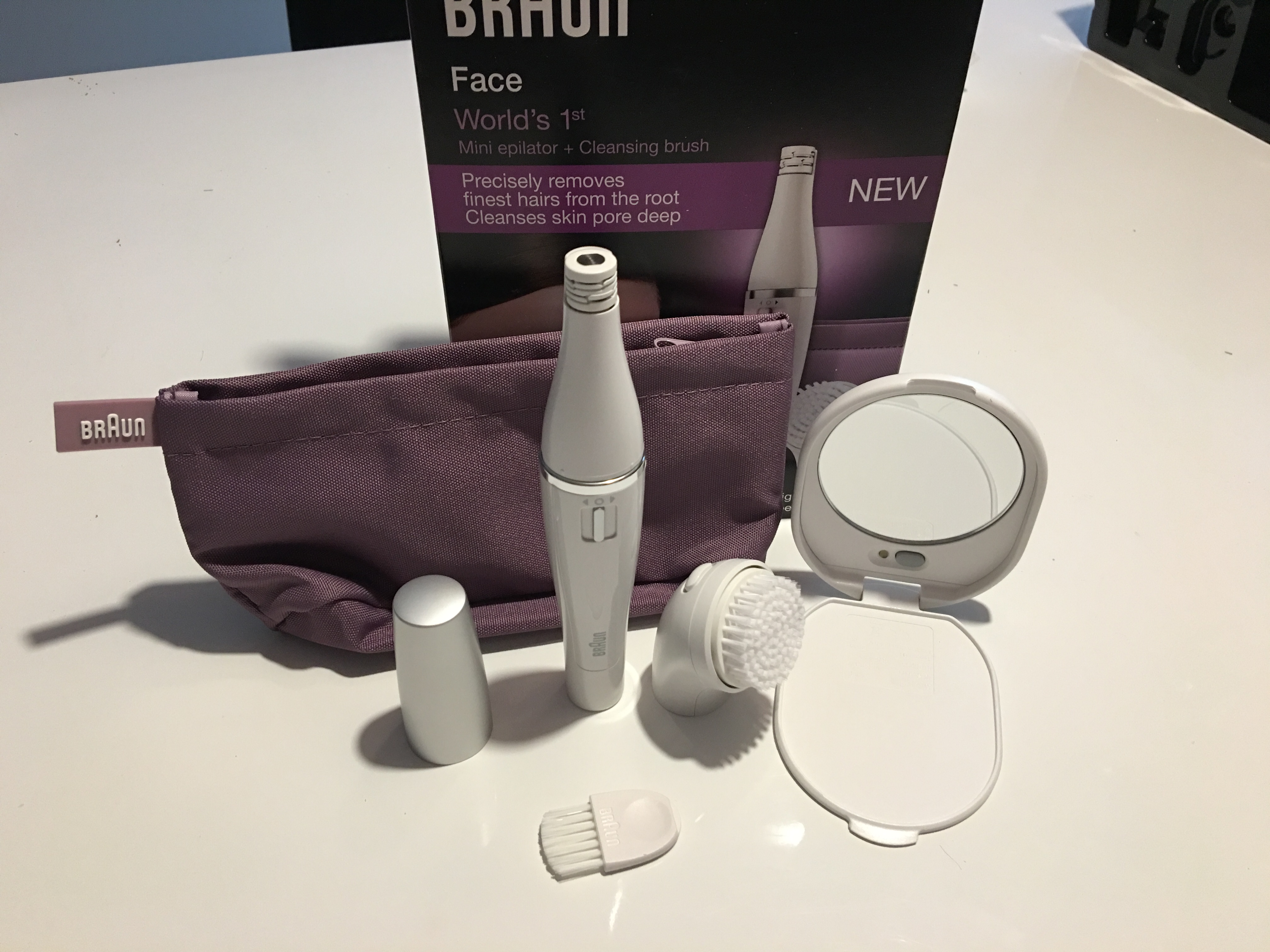 Test Braun Face 830 Premium Edition epilator eReviews.dk