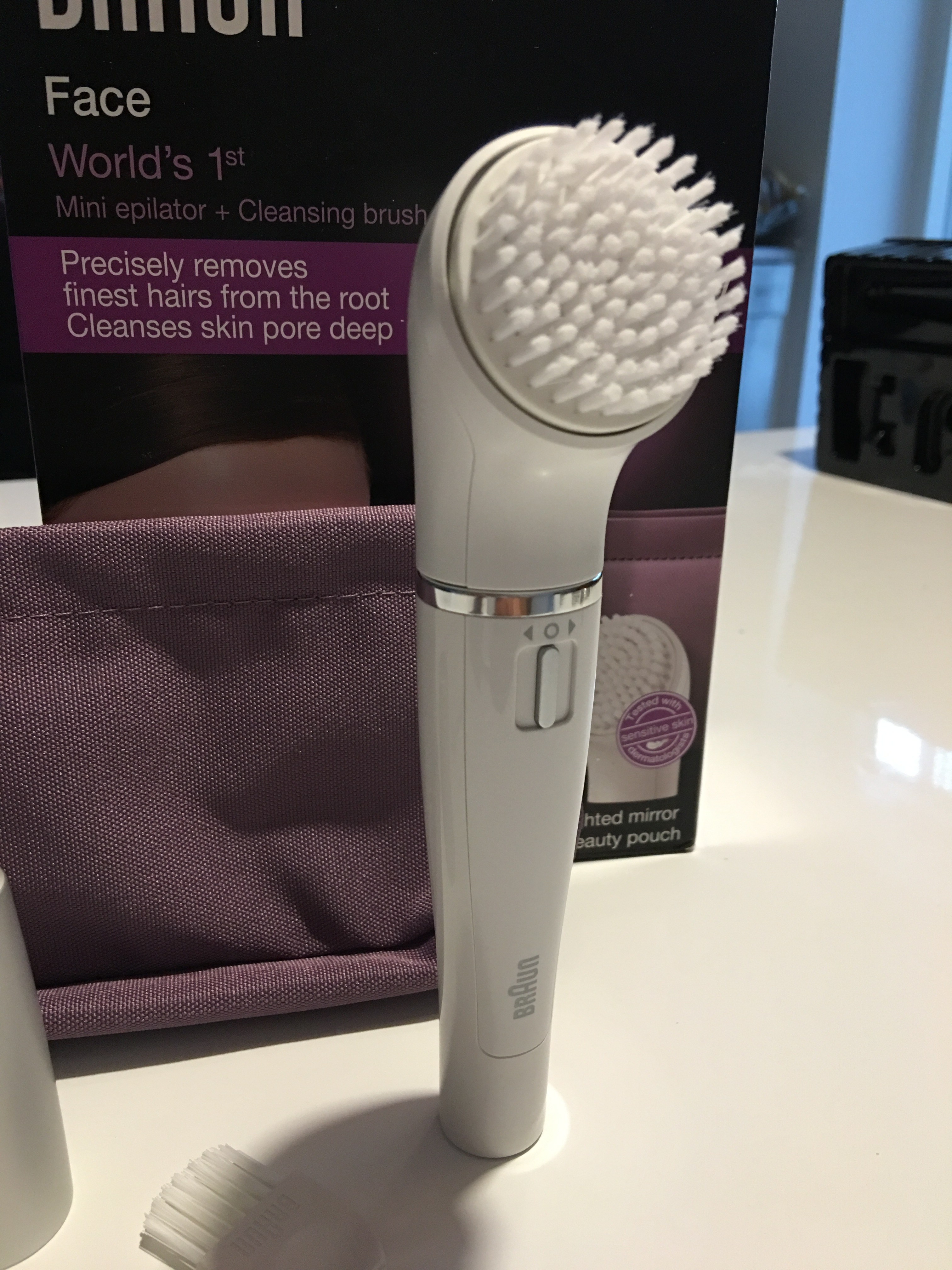 Test Braun Face 830 Premium Edition epilator eReviews.dk