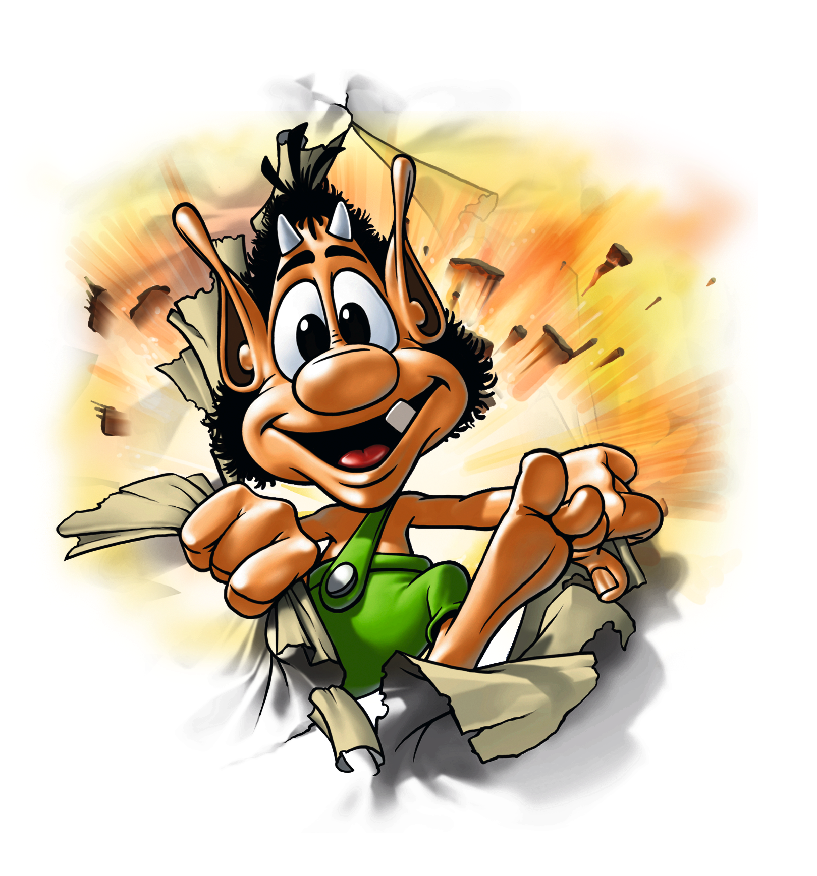 Ny dansk spilsucces sætter de udenlandske spil til vægs. Hugo er et