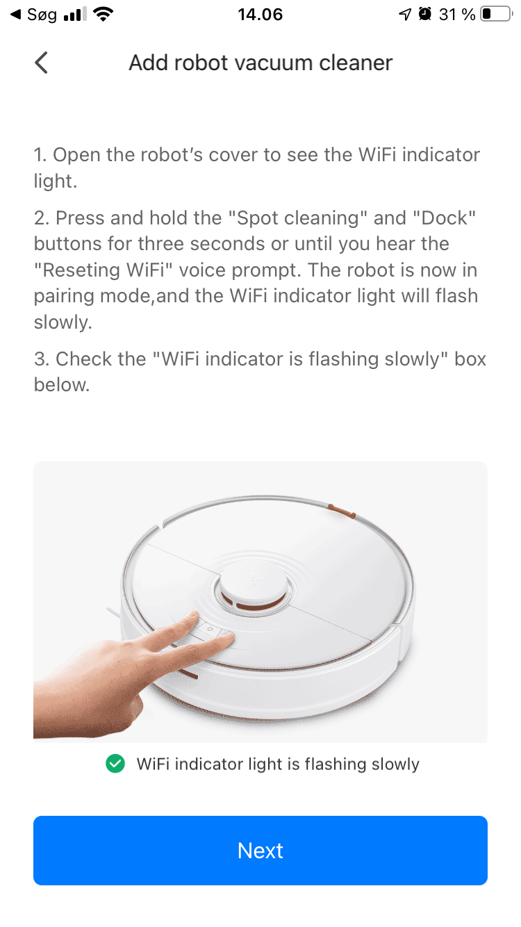 roborocks7appadddevicestep2 eReviews.dk