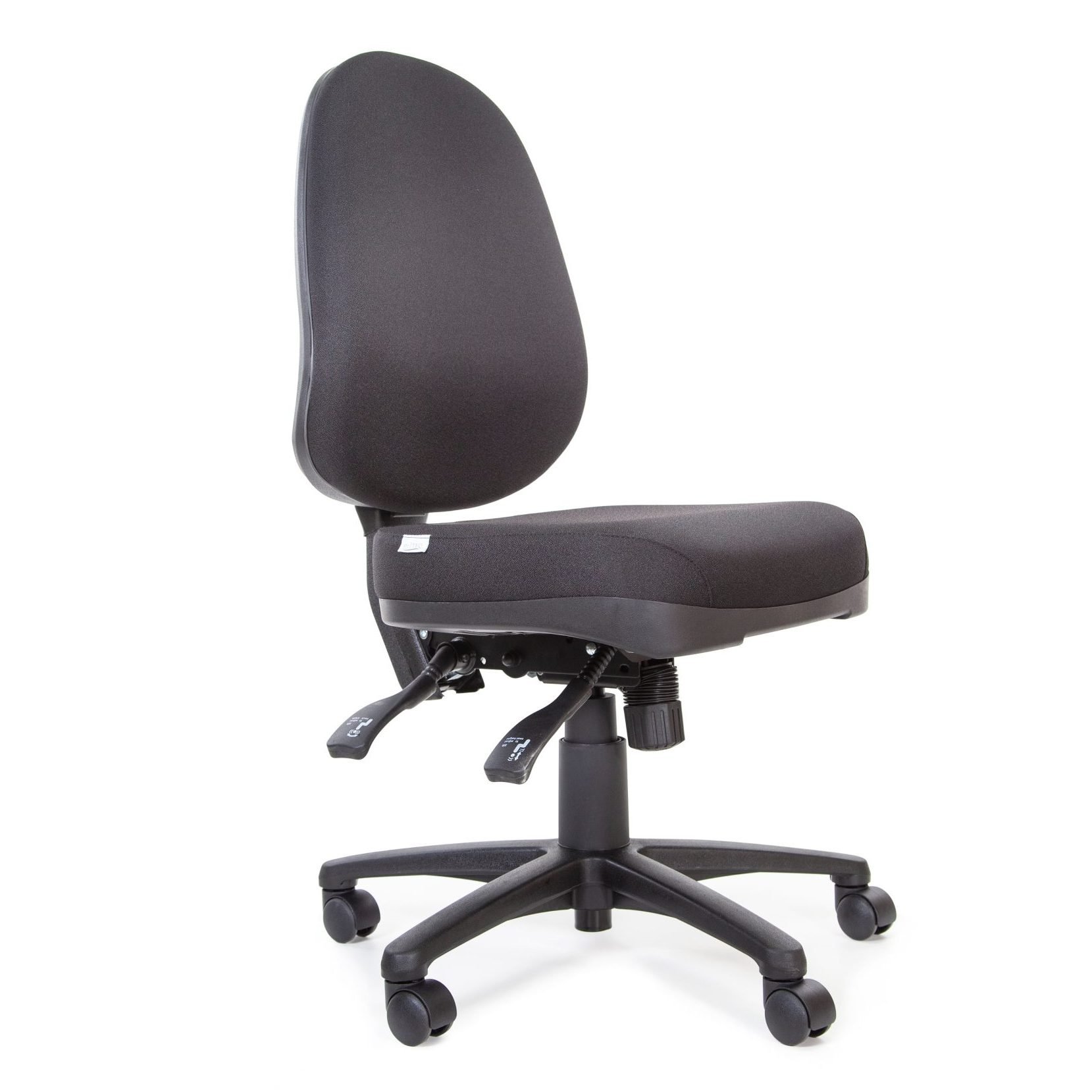 Ergoteq High Back Chair with Medium G2 (Flat) Seat Base ErgoLogic