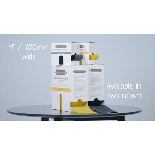 Cable Management System for Carpets Yellow
