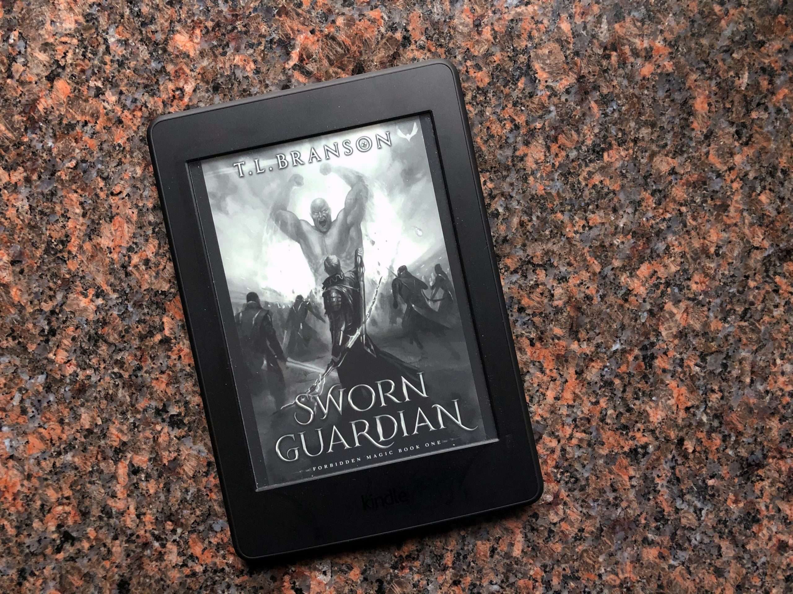 Sworn Guardian by T.L. Branson book photo by Erica Robyn Reads