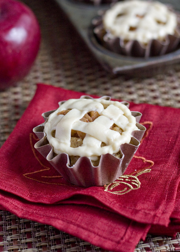 Erica's Sweet Tooth » Caramel Apple Pie Cupcakes