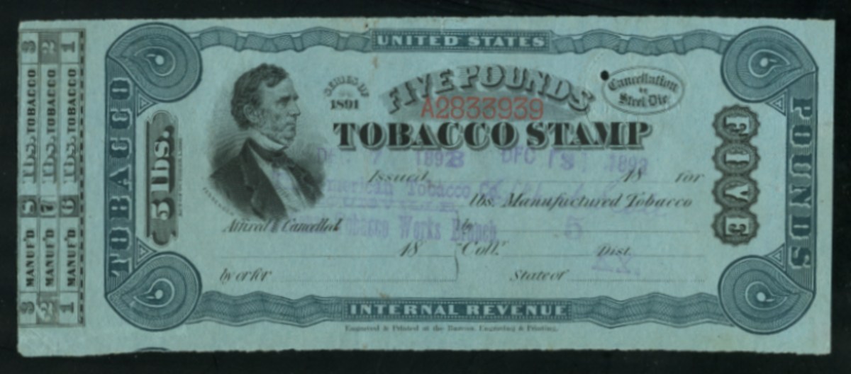 Eric Jackson Revenue Stamps