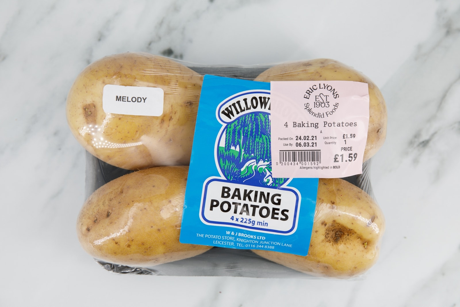 Buy British Jacket Potatoes 1kg Online Eric Lyons Solihull British Online Butcher