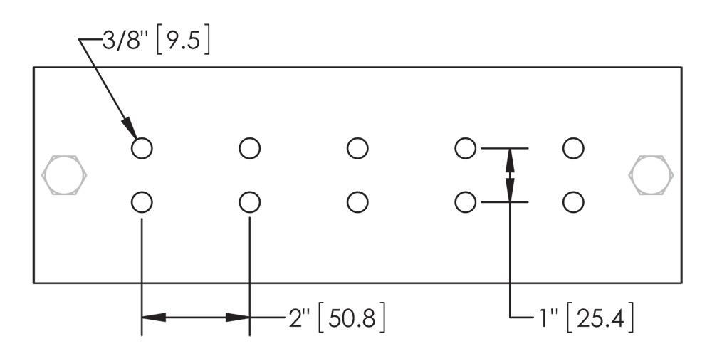 Grounding Busbar EGBA14422BD ERICO