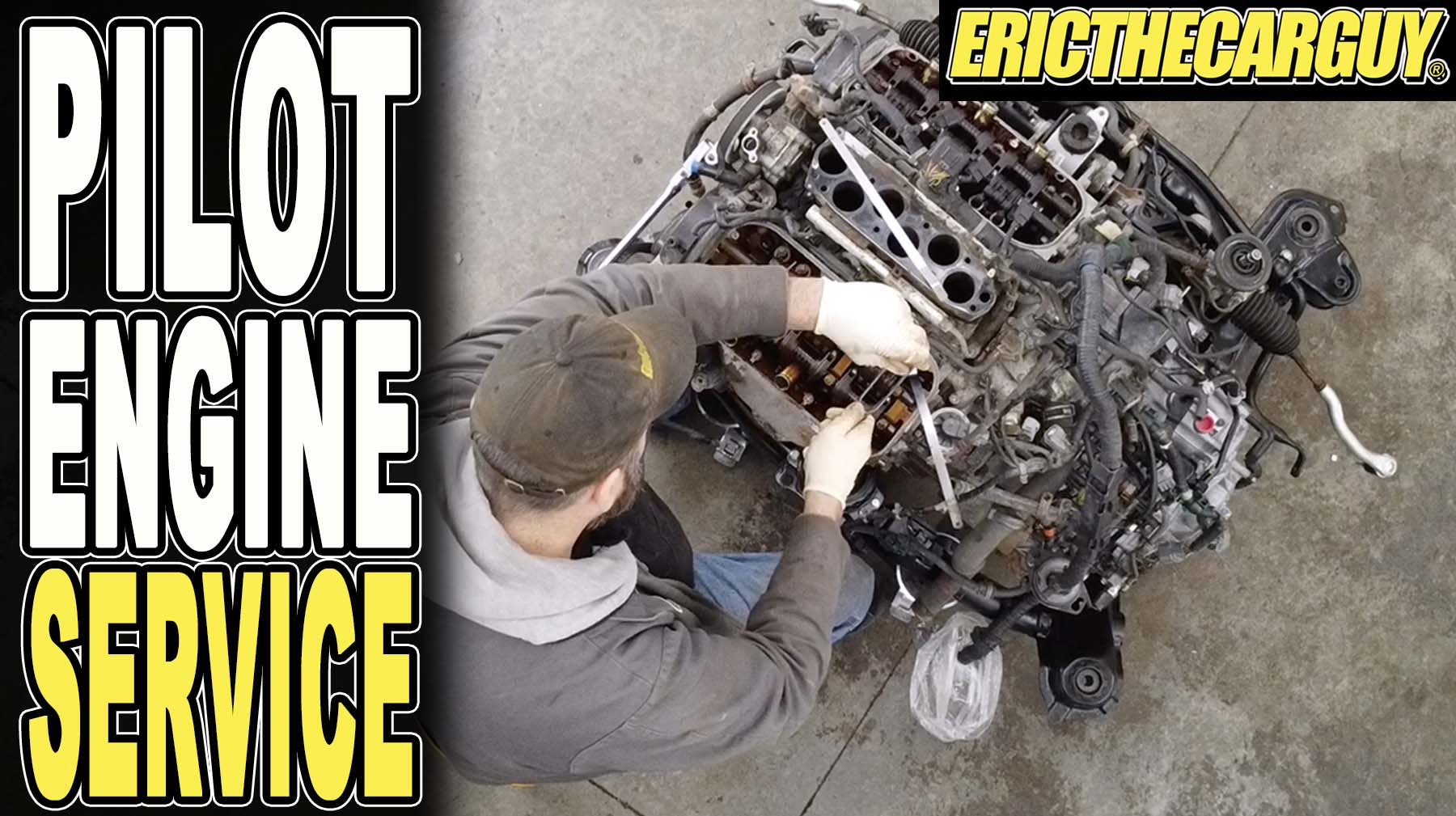 Honda Pilot Timing Belt and Engine Service | EricTheCarGuy