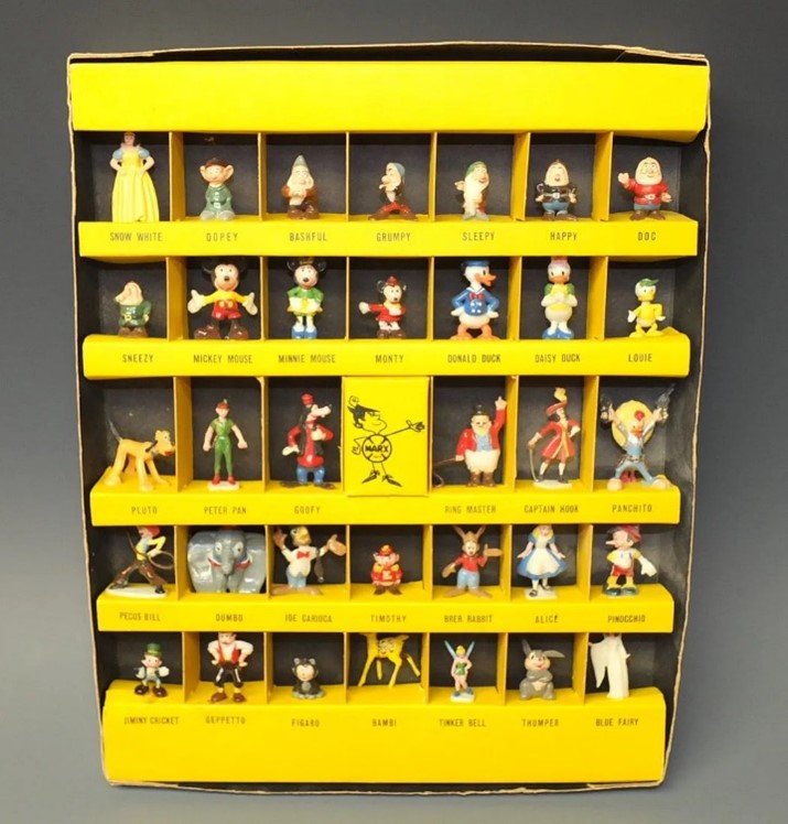 Disneykins are a unique brand of miniature hand painted plastic figures