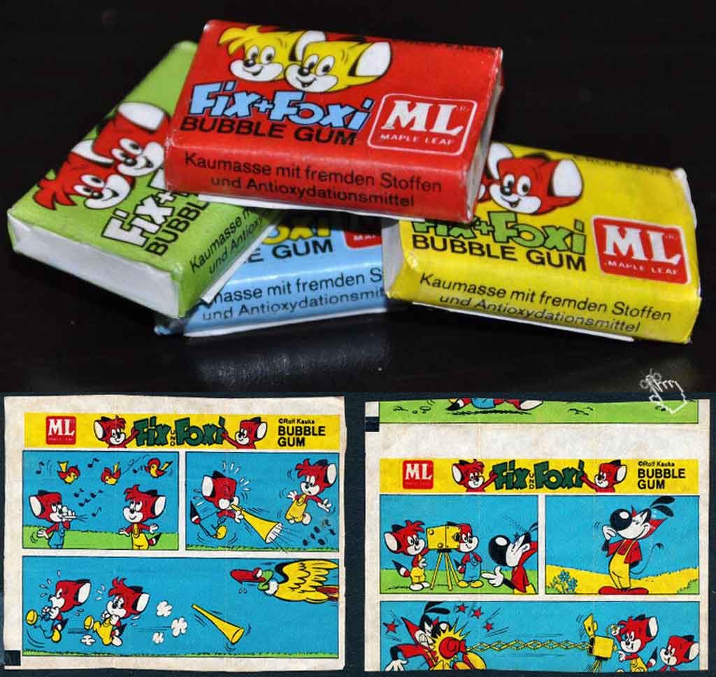 ML Kaugummi mit Fix&Foxi Comic Erinnerst Du Dich?