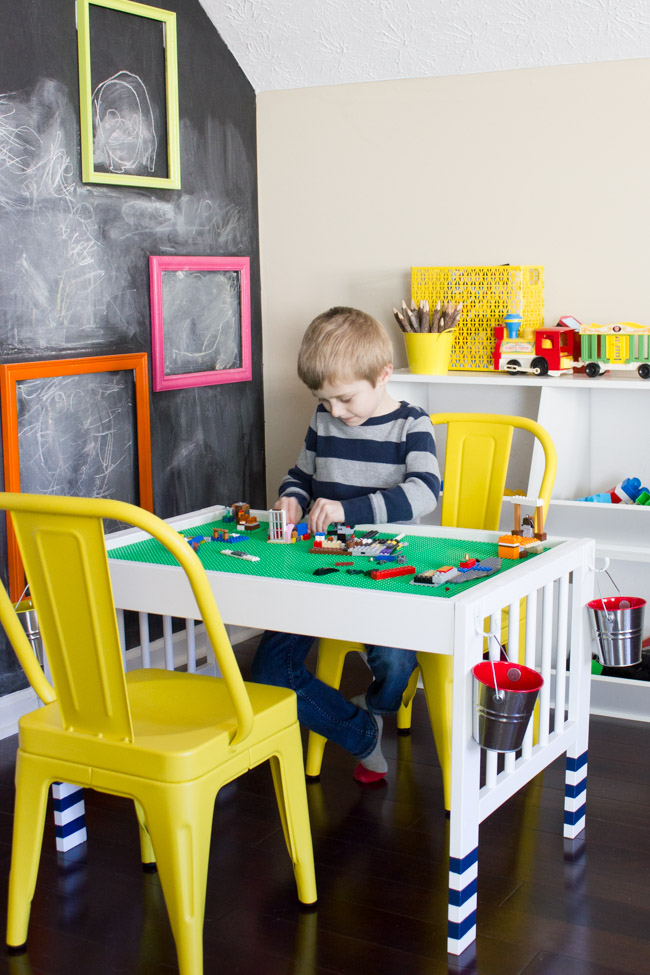 DIY Lego Table IKEA Hack Erin Spain