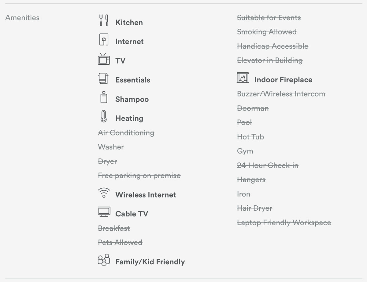 Show all the options, AirBnB style Simon Wilson