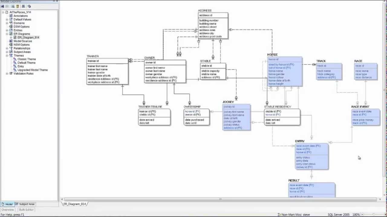 Erwin Data Modeling Tool