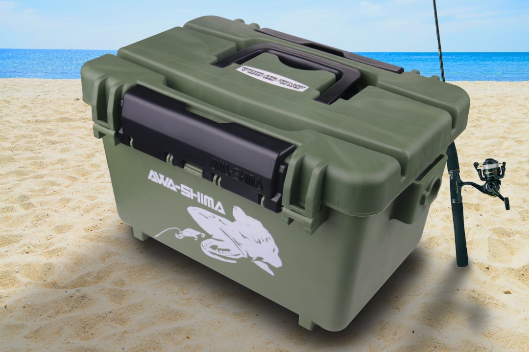 Buy Greatbrandmall Awashima Fishing Tackle Box small 38x26x21cm Online