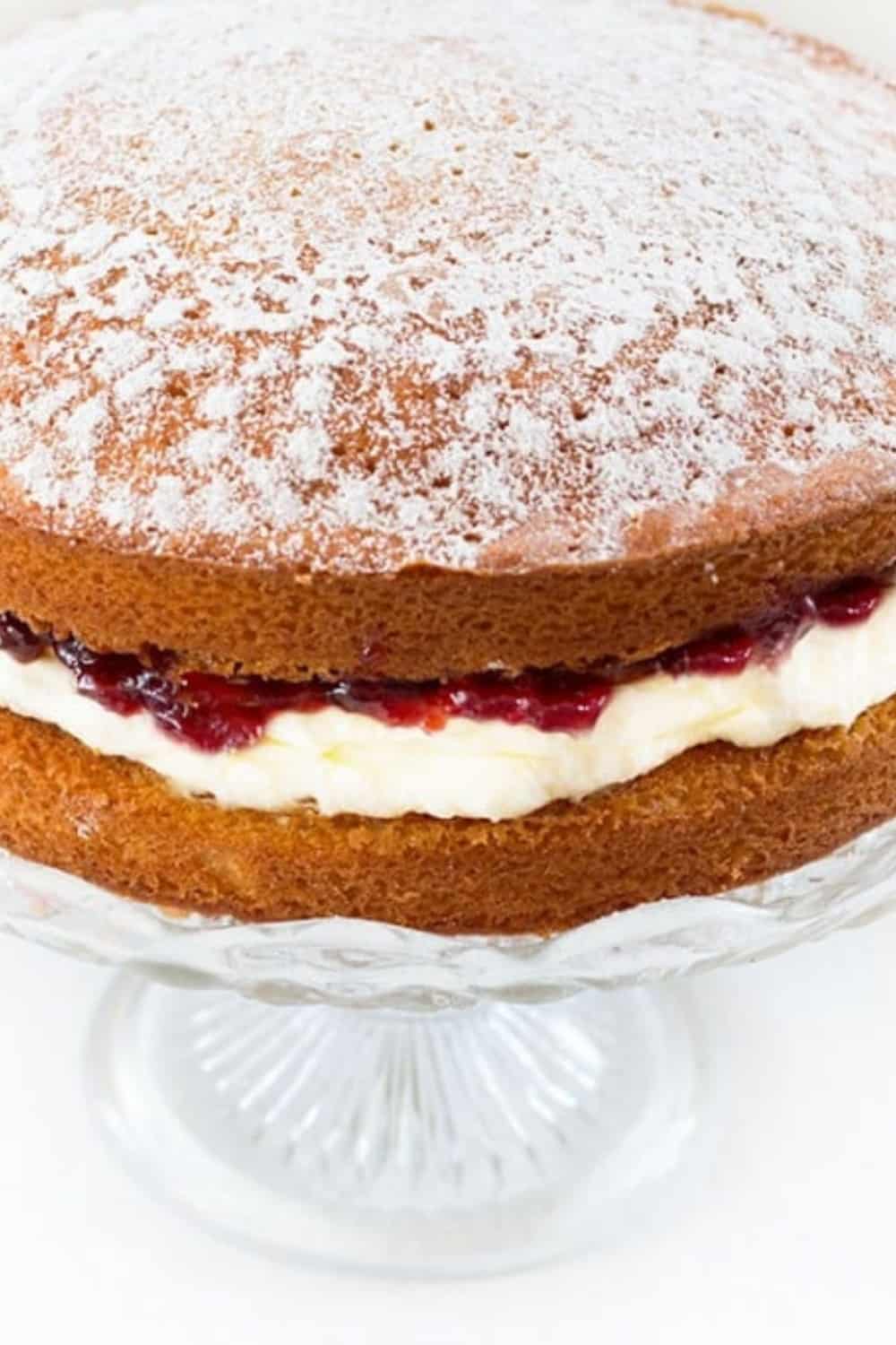 Victoria Sponge Cake with Whipped Cream Erren's Kitchen
