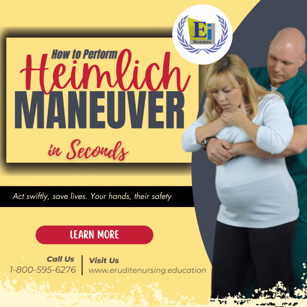 How to Perform the Heimlich Maneuver in Seconds Erudite Nursing