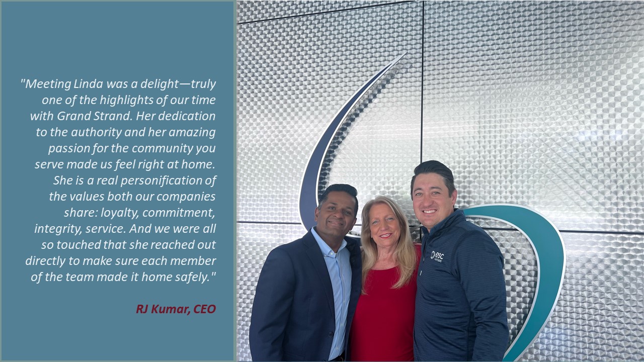 Exclusively for Grand Strand Water & Sewer Authority ESC Partners