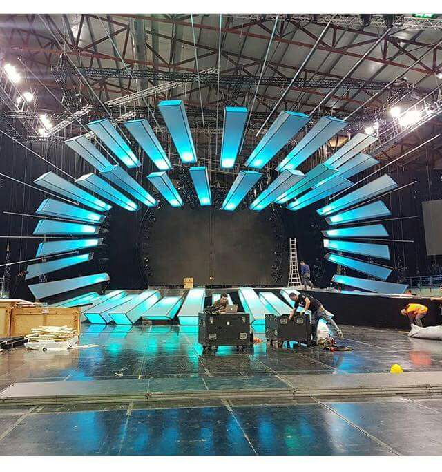Junior Eurovision Stage construction begins in Tbilisi, first video