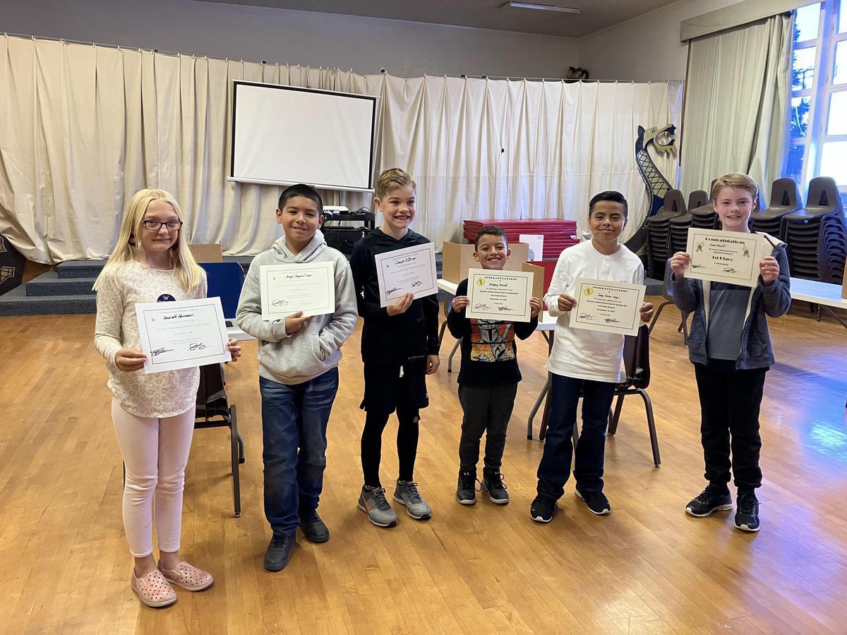 Gateway takes first place in District Spelling Bee! Escalon Charter Academy