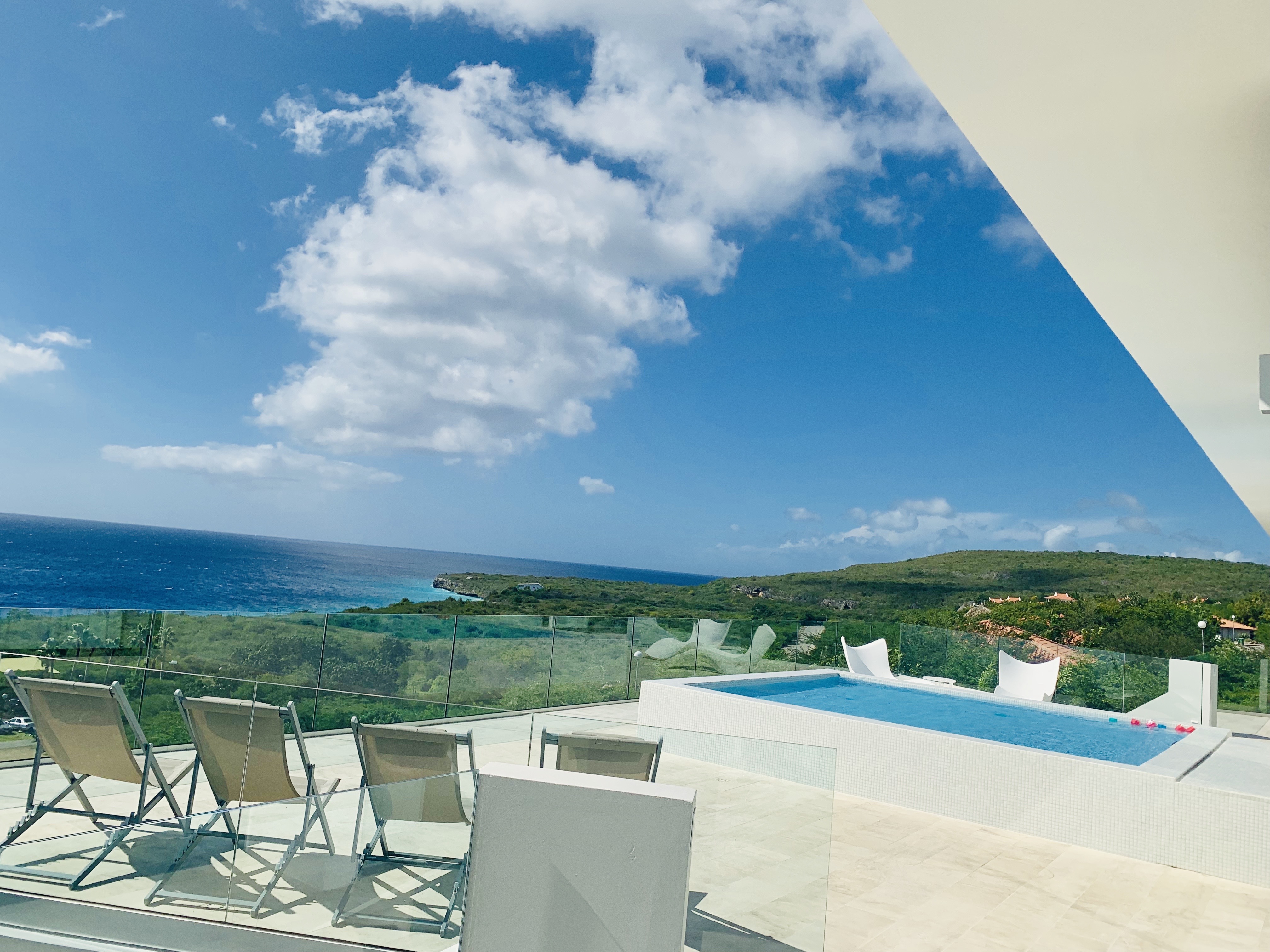 Luxury villa for rent with sea view, Curacao Escape Villa