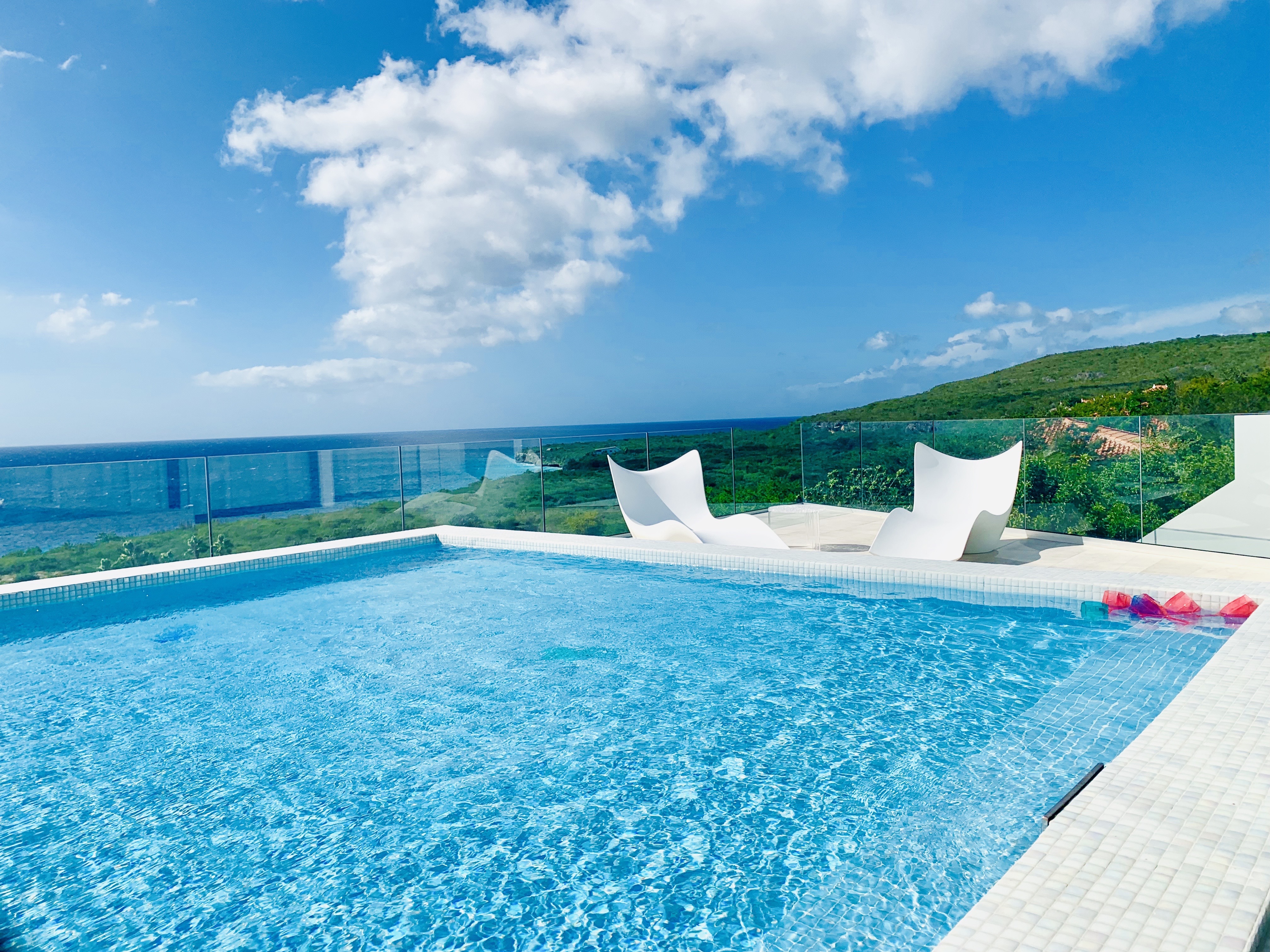 Luxury villa for rent with sea view, Curacao Escape Villa