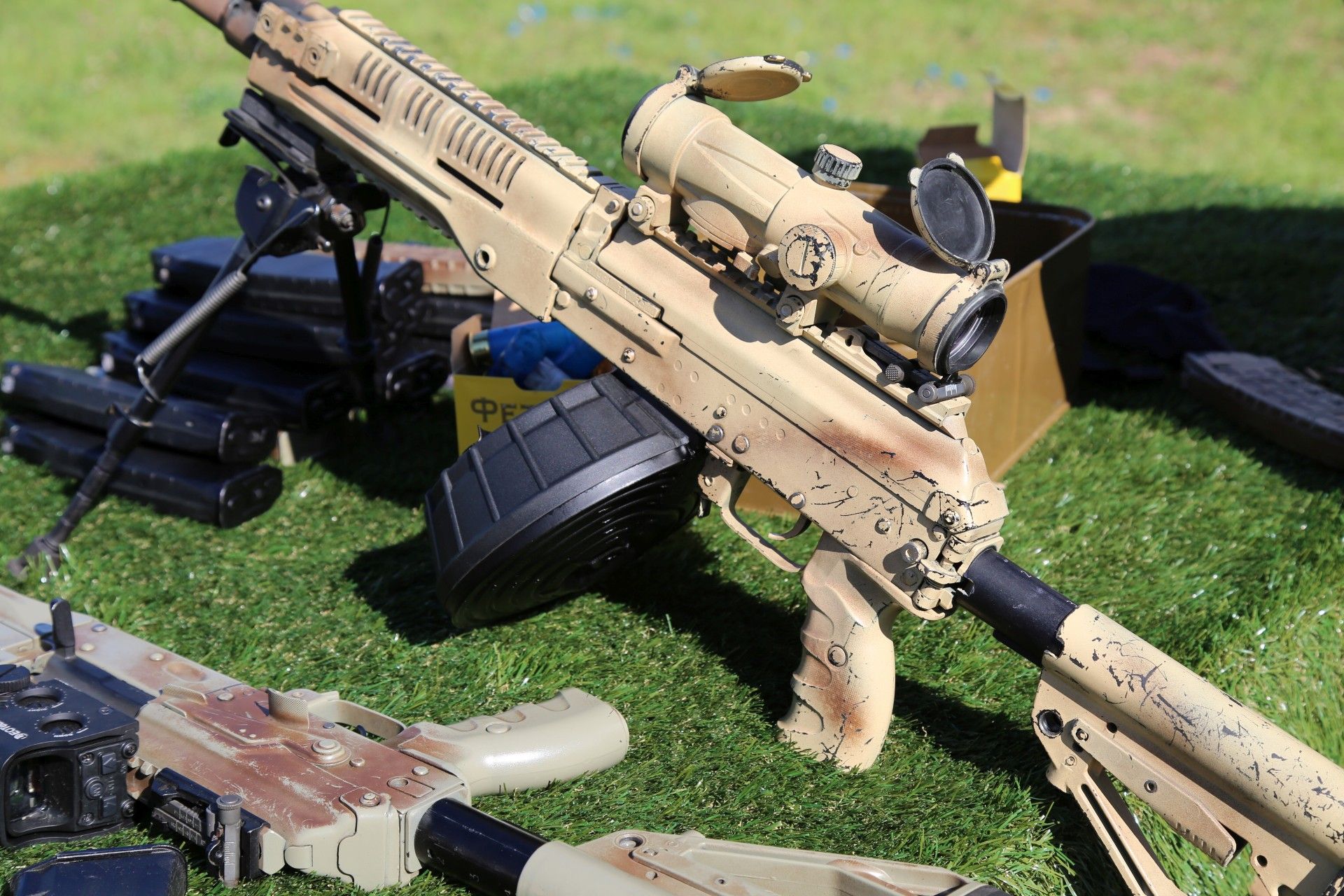 ARMY 2016 BATTLESTATE GAMES LIMITED Testing Newest Weapons at the