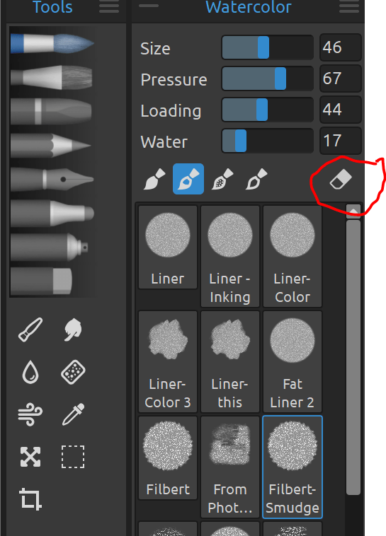 Paintbrush mac open eraser maximummain