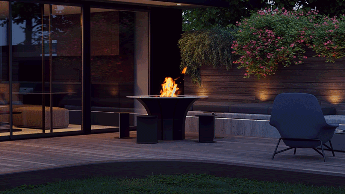 Outdoor Fireplace Range Escea Fireplaces