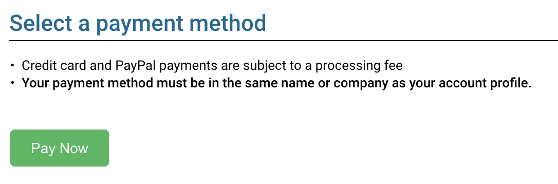 Payment Options For Buyers - Help & Support - Escrow.com
