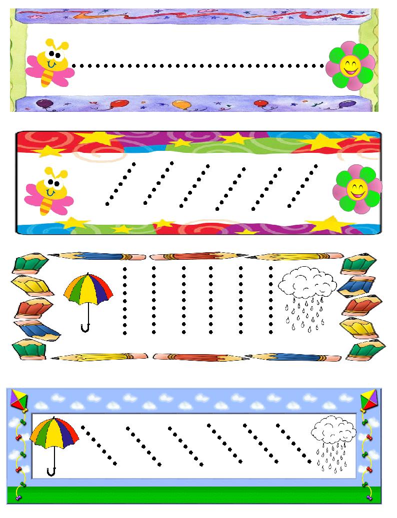 Trazos para preescolar Imagui