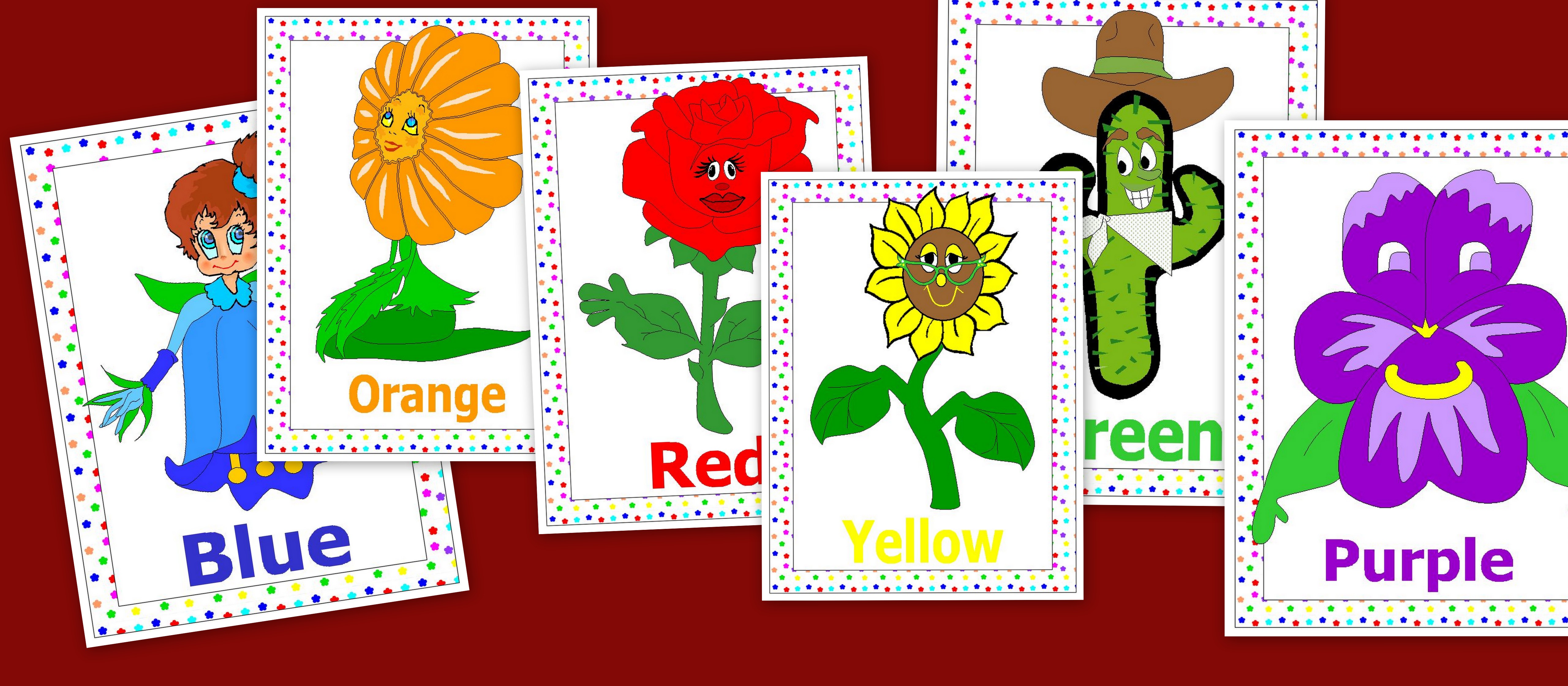 Colors Los Colores En Ingl s