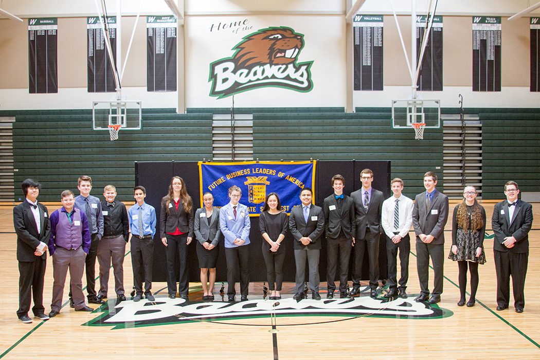 Woodland High School hosts Future Business Leaders ESD 112
