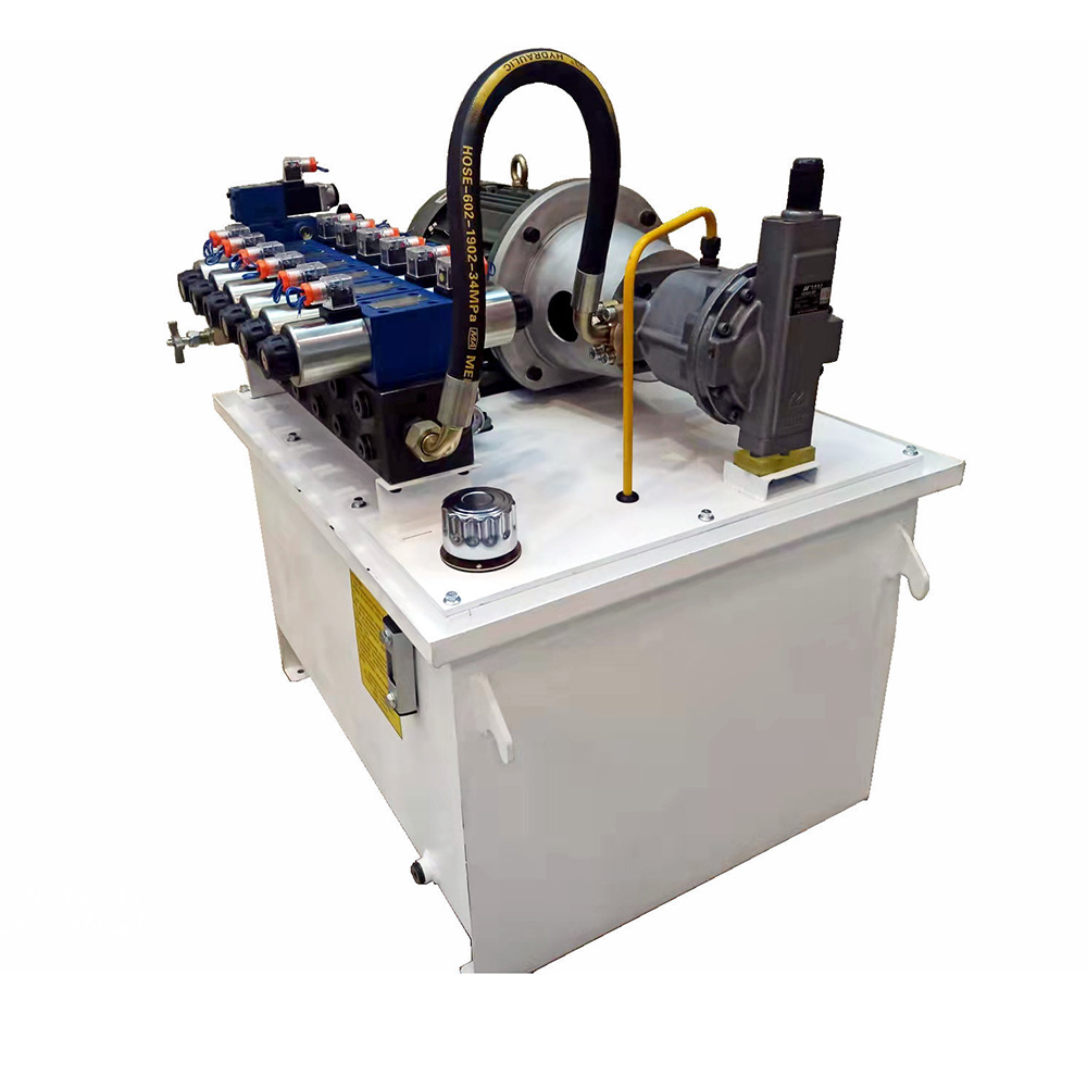 Nonstandard automatic mechanical hydraulic system hydraulic station