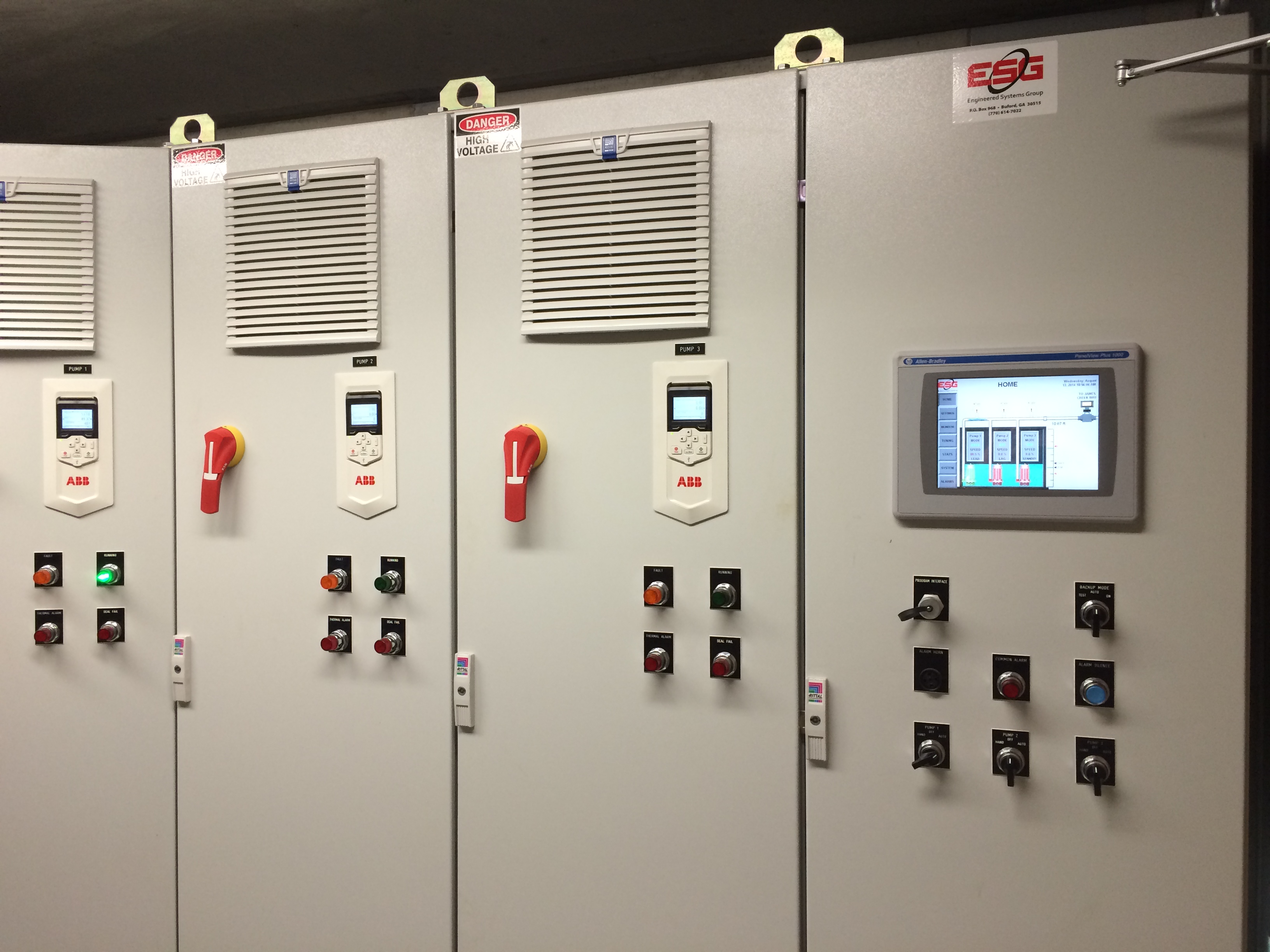 Water Treatment Facility Pump Controller Engineered Systems Group